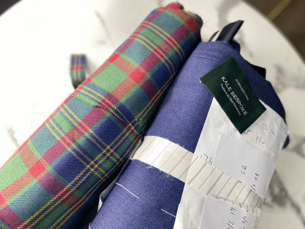 Men's Bespoke Tailoring Cloths Ready to Cut in Rolls